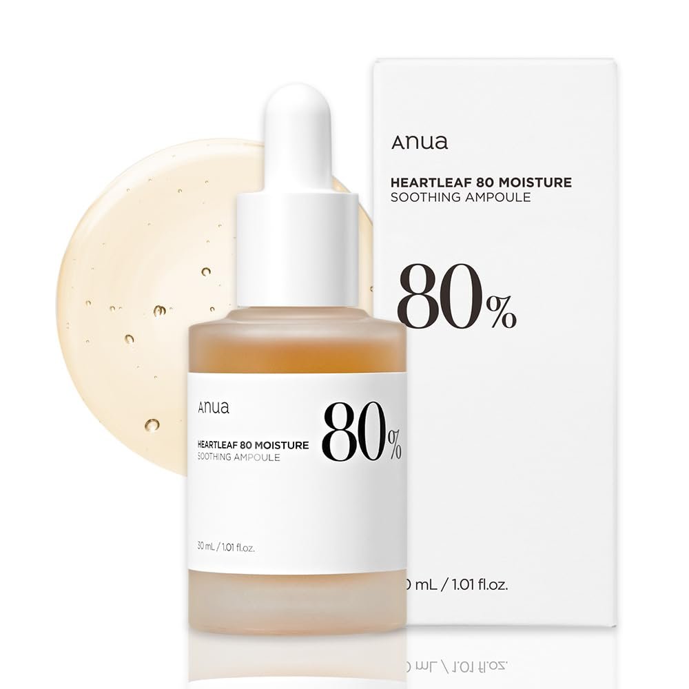Anua Heartleaf 80% Moisture Soothing Ampoule