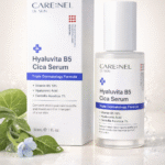 Care:nel Hyaluvita B5 Cica Serum 30ml with Vitamin B5, Hyaluronic Acid and Centella Asiatica in white packaging