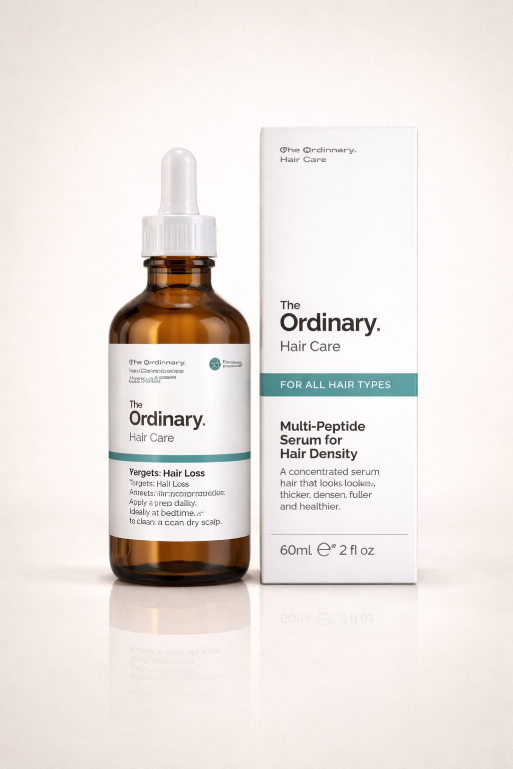 The Ordinary Multi-Peptide Serum for Hair Density 60ml with original packaging
